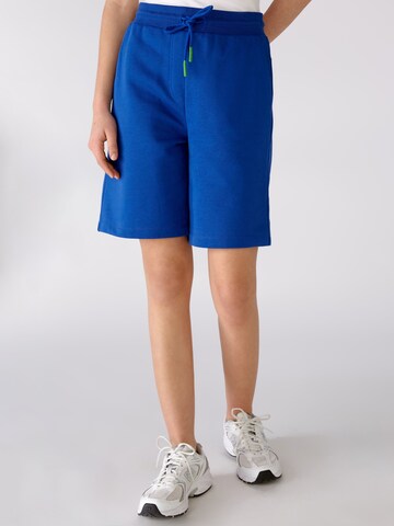 OUI Loose fit Pants in Blue: front