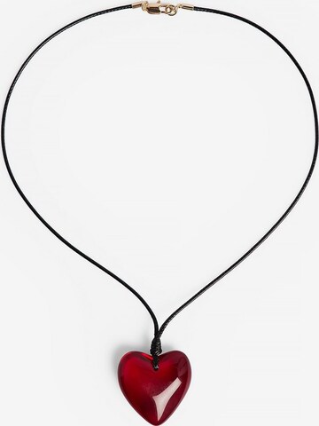 NA-KD Ketting in Rood: voorkant