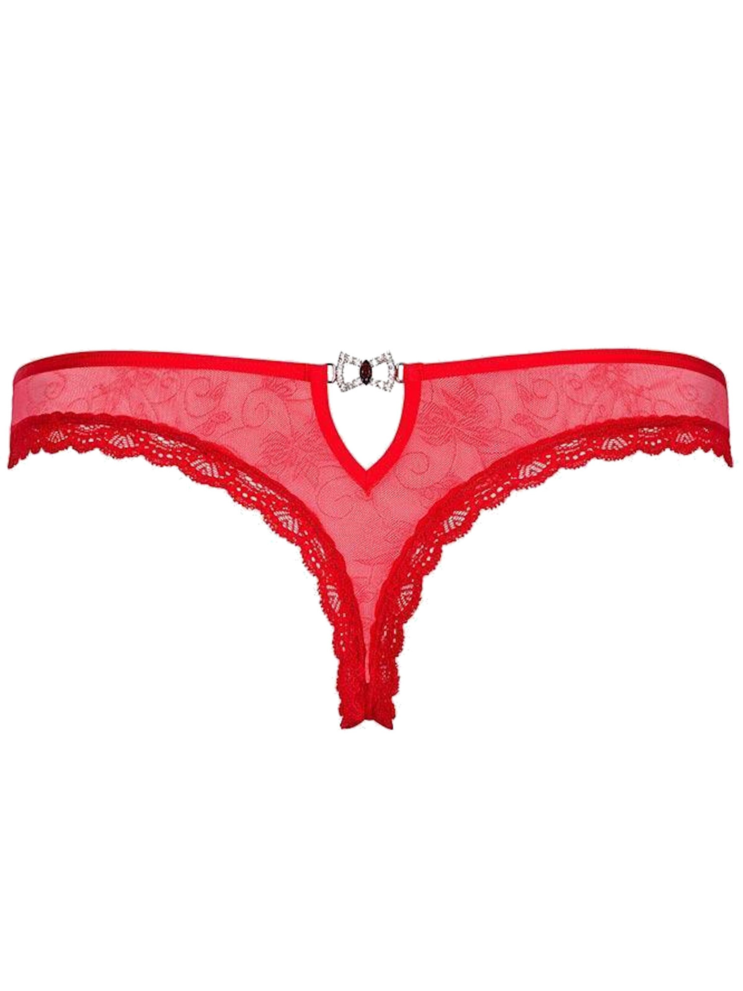 Obsessive Boyshorts 'Romansia panty' in Red