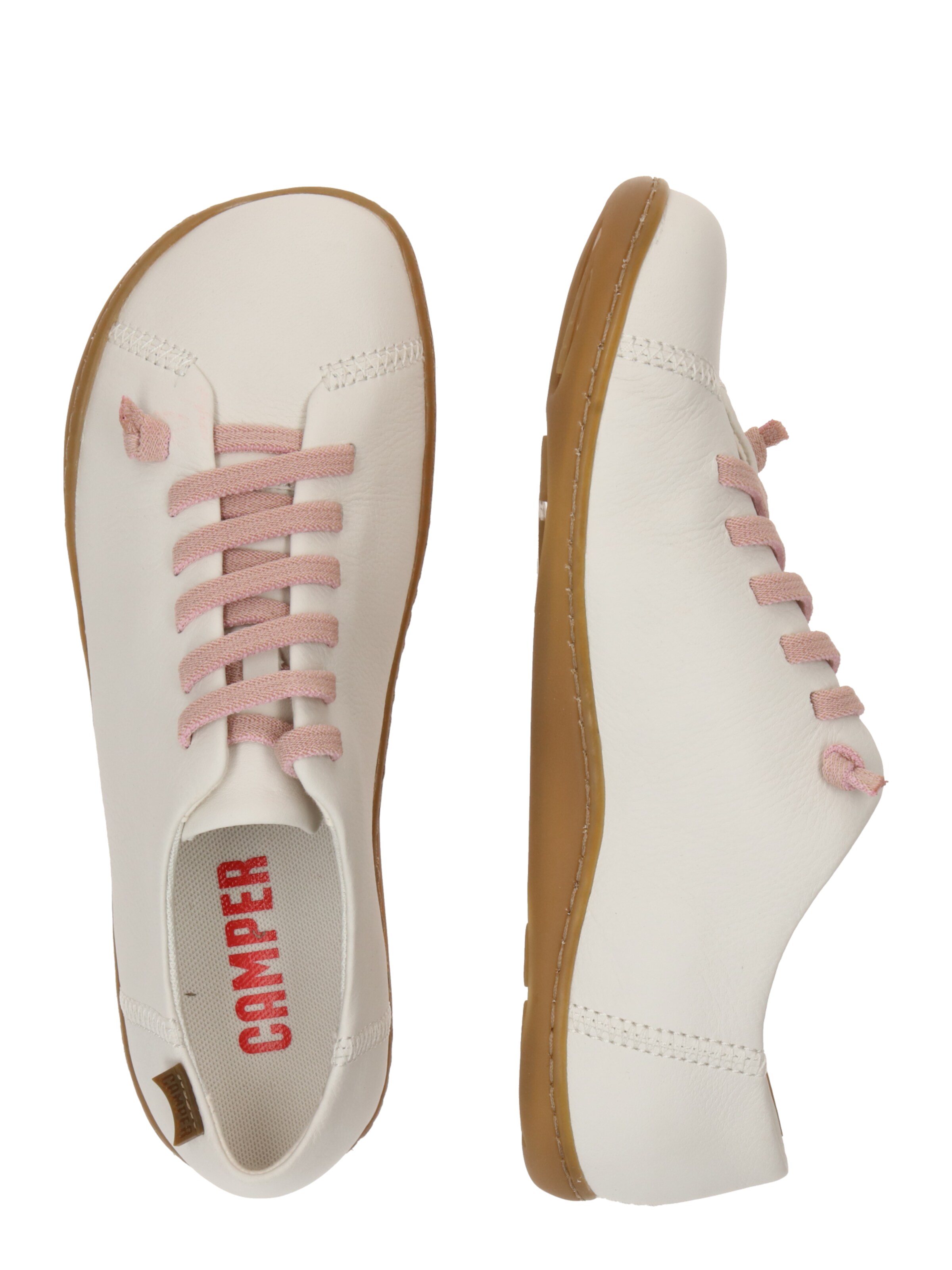 CAMPER Nöörking 'Peu Cami', värv valge