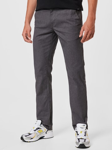 Volcom Normální Chino kalhoty 'FRICKIN MODERN STRET' – šedá: přední strana