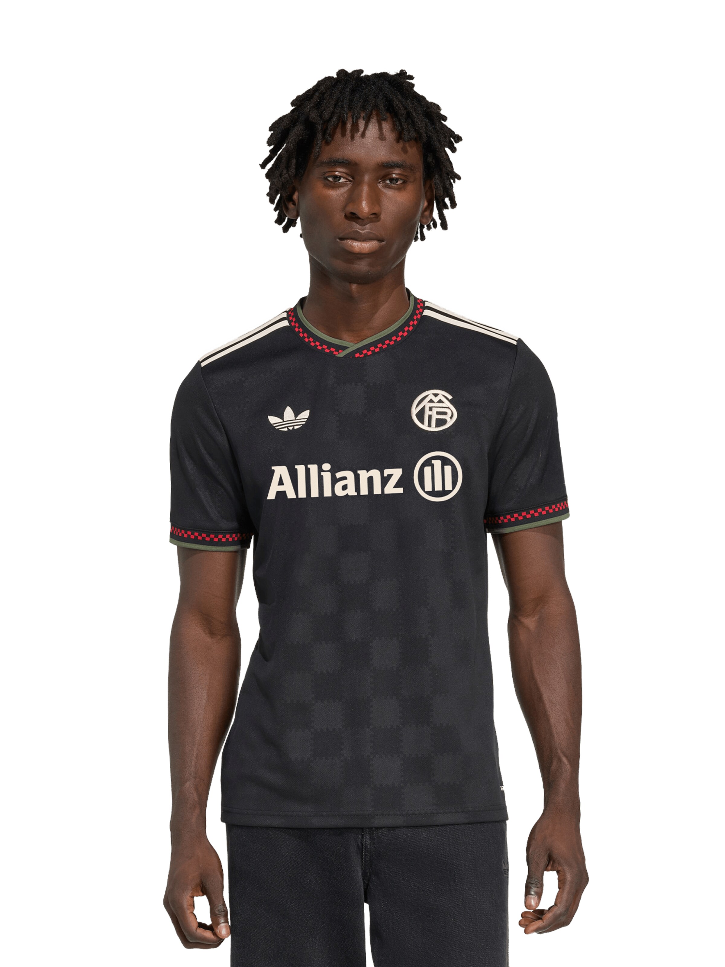 Maillot 'FC Bayern 25/26 Third Women's Kit' ADIDAS ORIGINALS en noir : devant