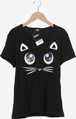 Karl Lagerfeld T-Shirt M in Schwarz: Vorderseite