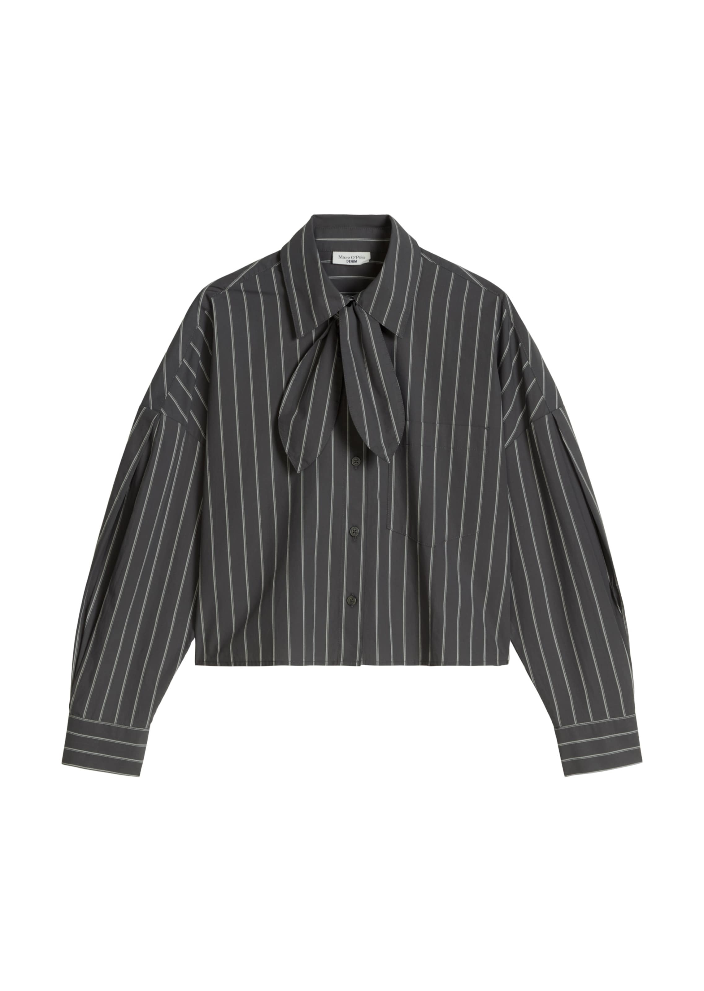 Marc O'Polo DENIM Blouse in Grey: front