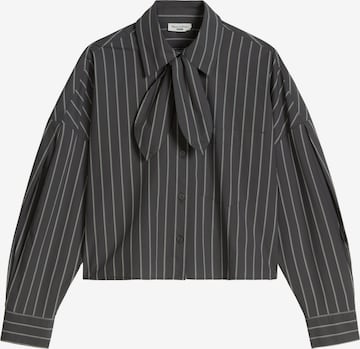 Marc O'Polo DENIM Blouse in Grey: front