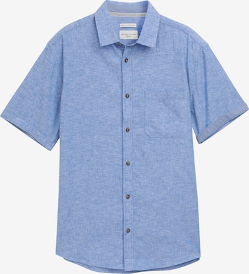 TOM TAILOR - Camisa em azul: frente