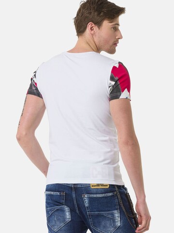 T-Shirt CIPO & BAXX en blanc