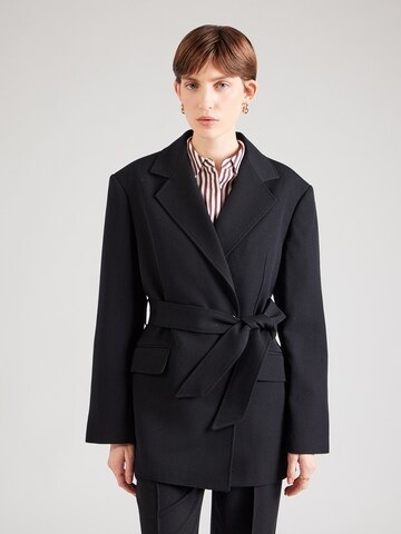 & Other Stories Tussenmantel in Zwart: voorkant