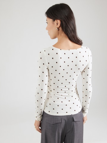 OH APRIL Majica 'Maeve' | bež barva