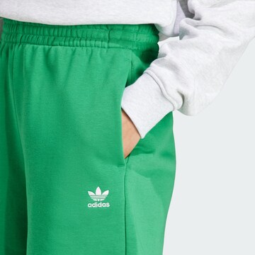 ADIDAS ORIGINALS Loose fit Pants 'Essentials' in Green