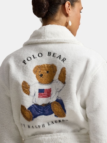 Polo Ralph Lauren Bathrobe short ' Short Bathrobe - Iconic Bear ' in White