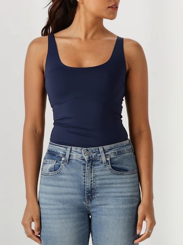 Top ' CC Heart ' di Coster Copenhagen in blu: frontale