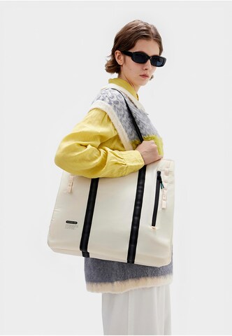 Gaston Luga Shopper in White