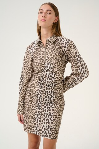 KAREN BY SIMONSEN Kjole 'lrike' i beige: forside