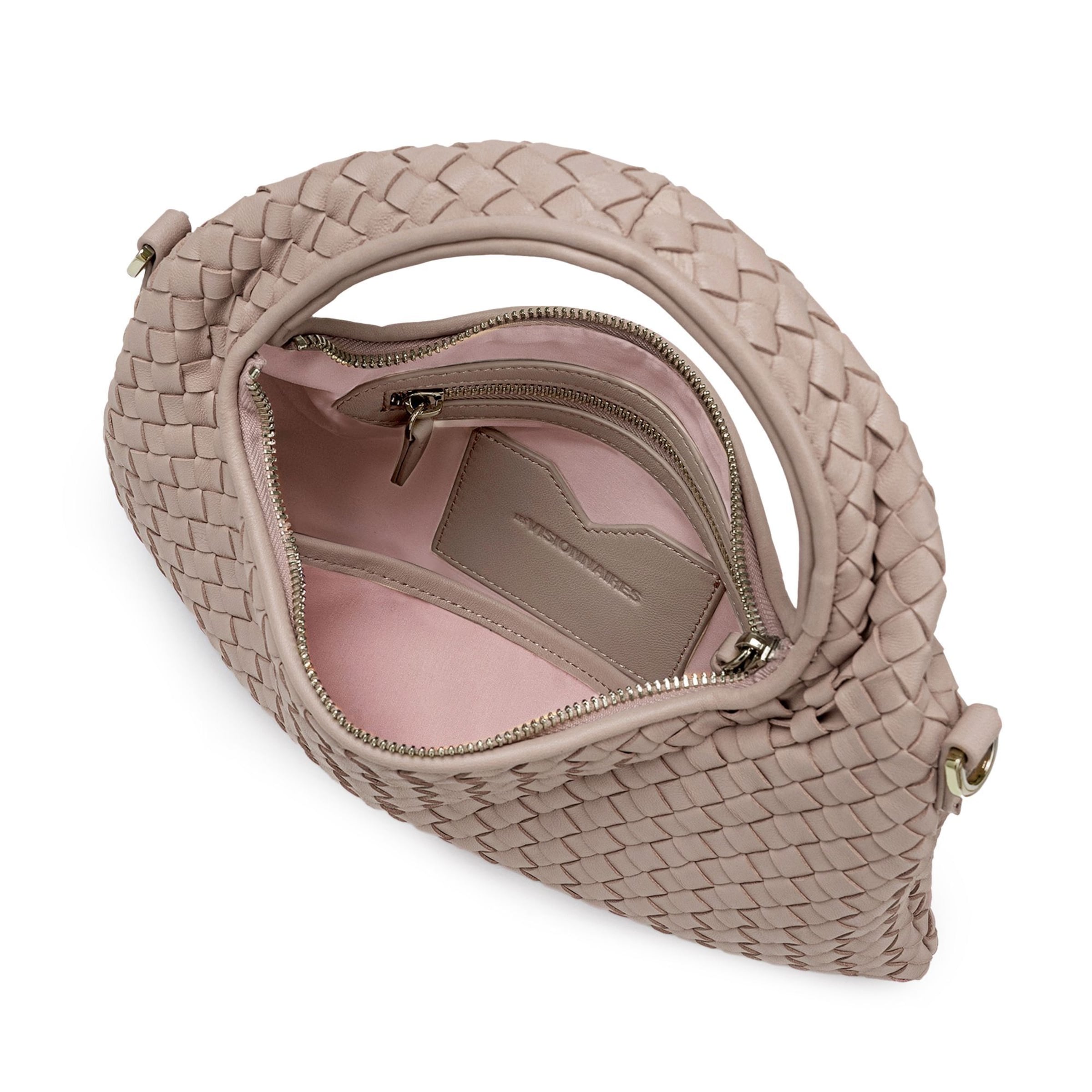 Sac bandoulière 'Sadie' Les Visionnaires en marron