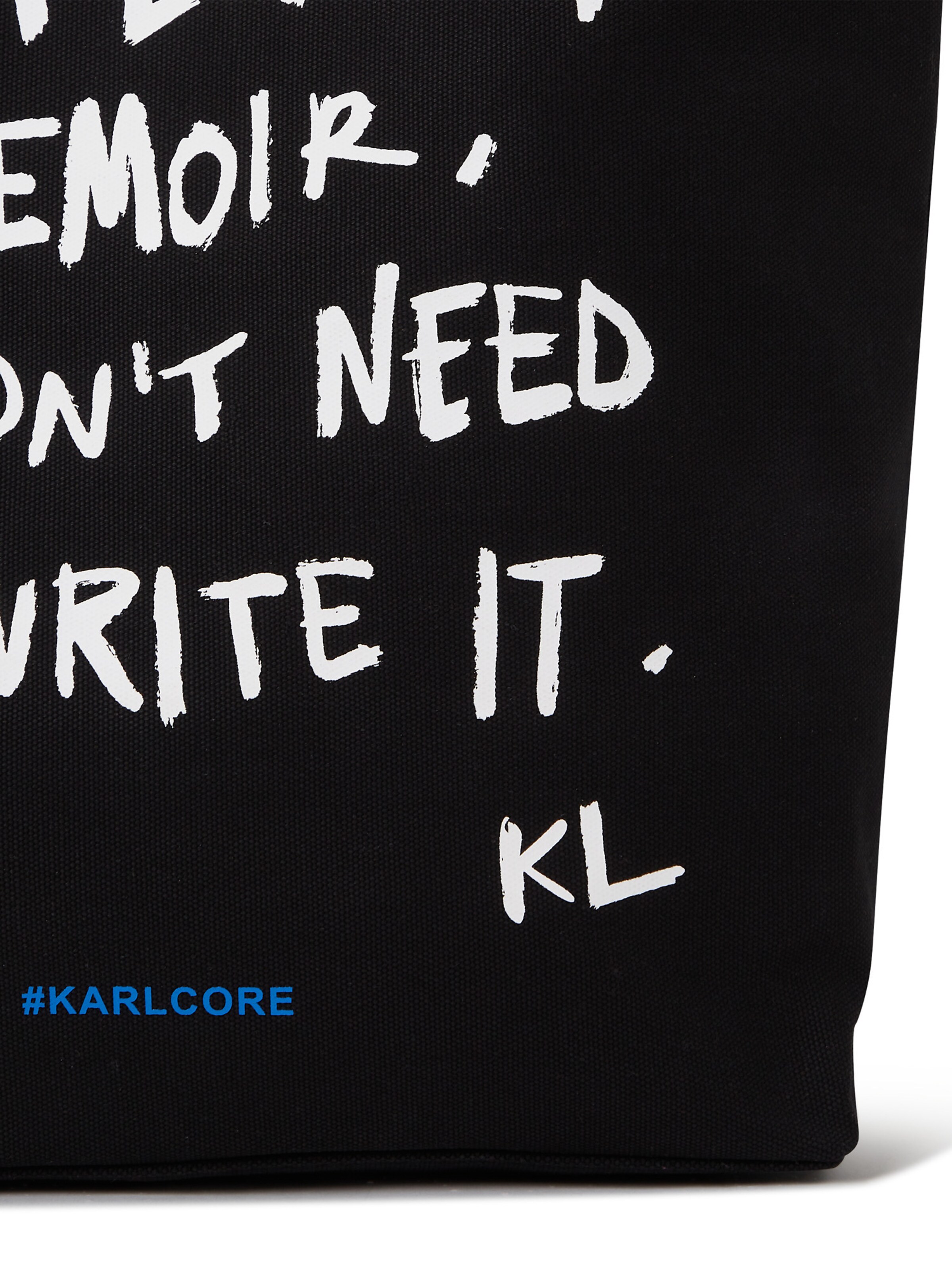 KARL LAGERFELD JEANS Shopper in Zwart