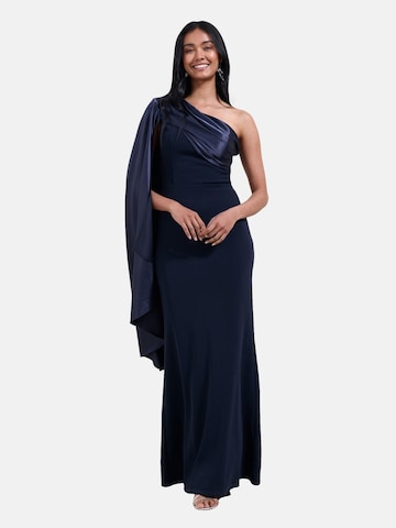 Lipsy Avondjurk in Blauw: voorkant