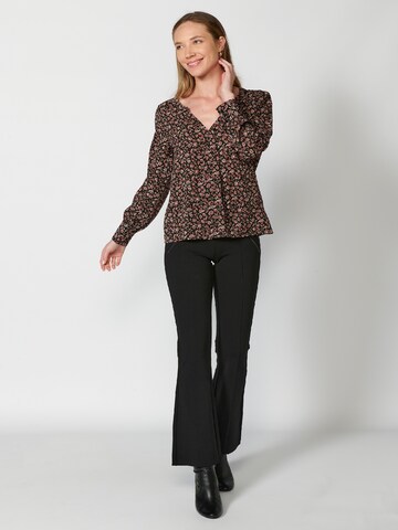 Camicia da donna di KOROSHI in marrone