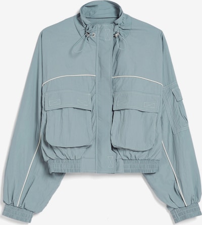 Bershka Jacke in pastellblau / weiß, Produktansicht