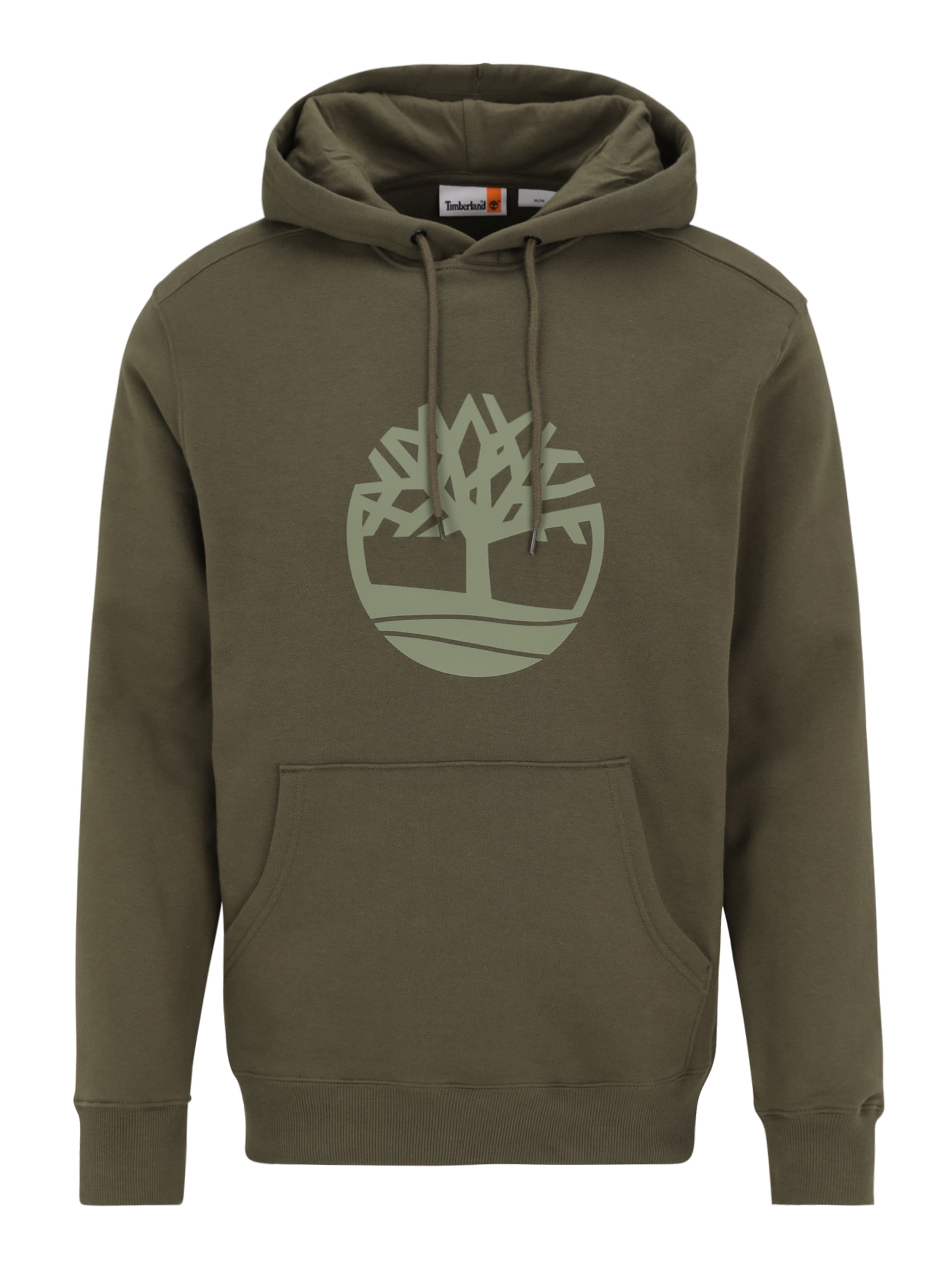 TIMBERLAND Μπλούζα φούτερ σε πράσινο: μπροστά