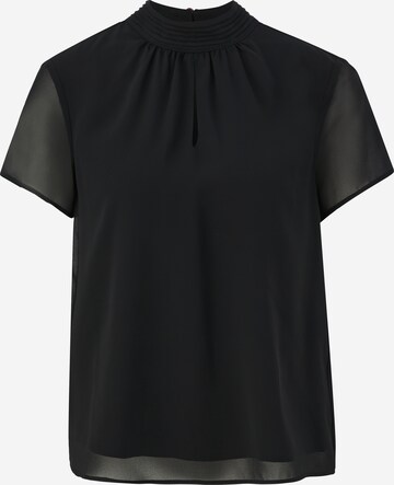 Camicia da donna di s.Oliver BLACK LABEL in nero: frontale