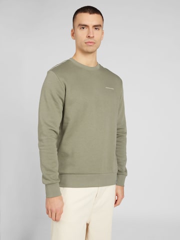 JACK & JONES Sweatshirt 'PARKER' in Grün: predná strana