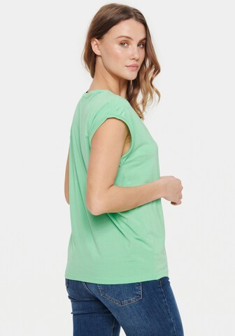 SAINT TROPEZ Shirt in Green