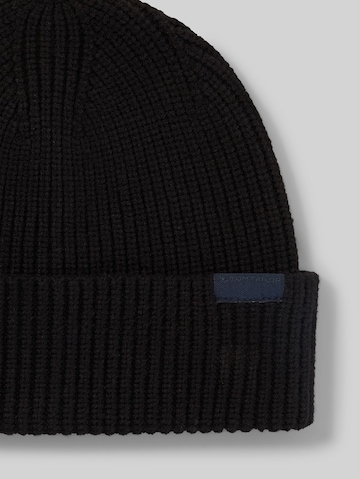 TOM TAILOR Beanie in Black