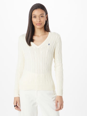 Polo Ralph Lauren - Pullover 'KIMBERLY' em bege: frente