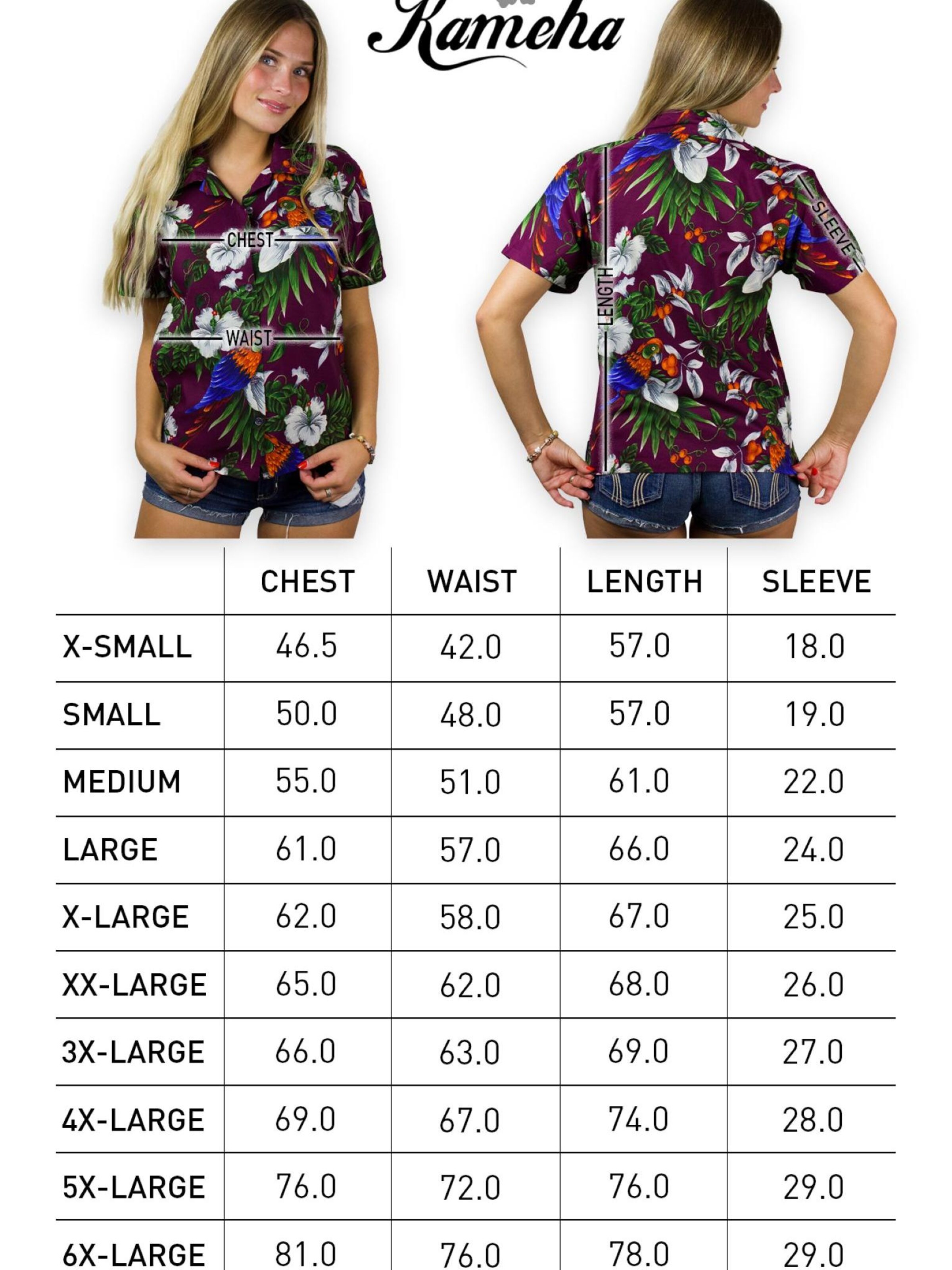 King Kameha Blouse 'Cherryparrot' in Red
