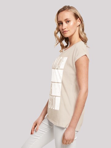 T-shirt 'Panic At The Disco Block' F4NT4STIC en beige