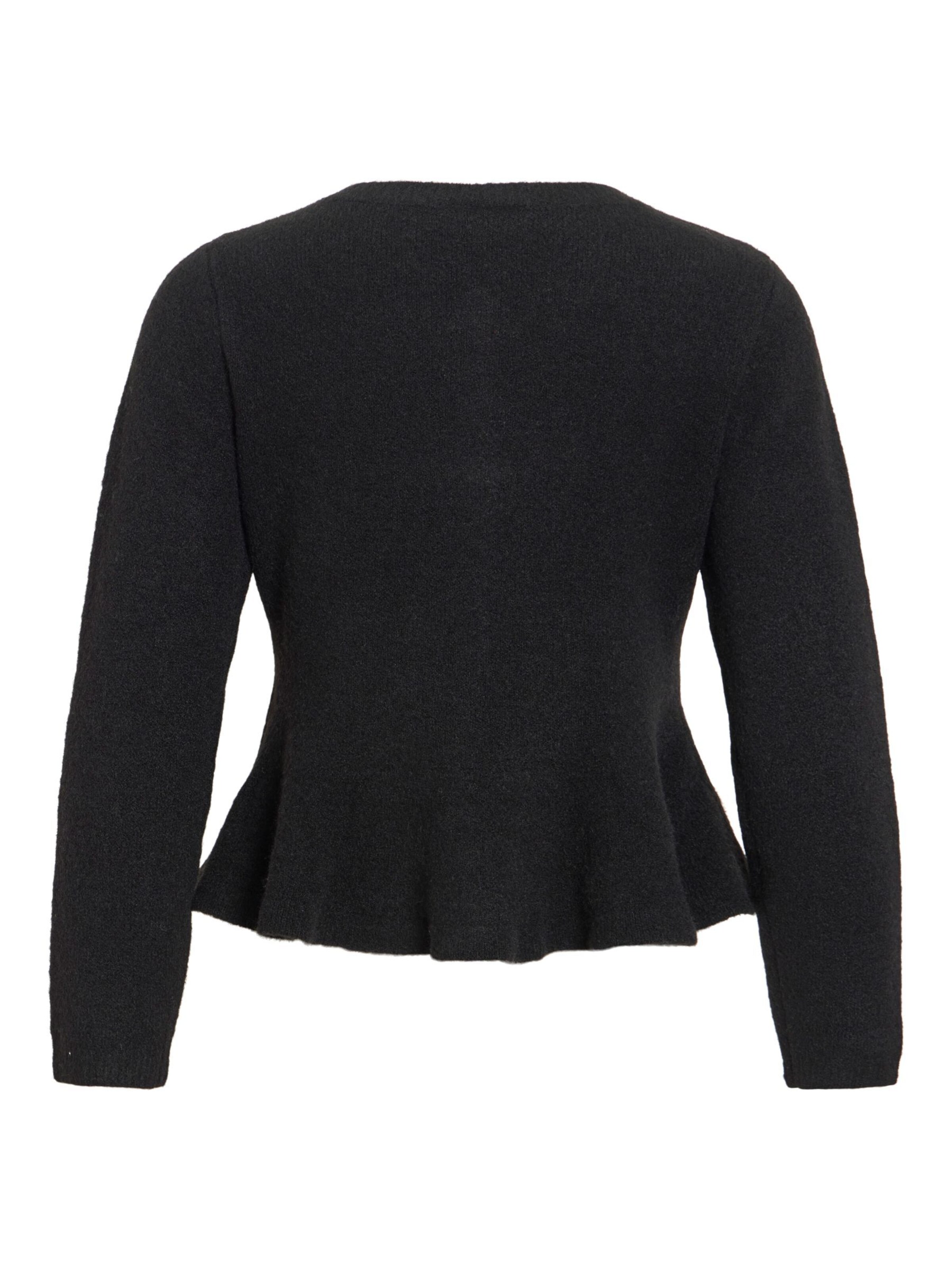 Cardigan 'VILUNA' VILA en noir