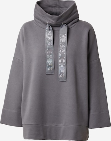 Herrlicher - Sudadera 'Meadow' en gris: frente