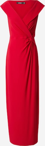 Lauren Ralph Lauren Večerné šaty 'LEONIDAS' - Červená: predná strana