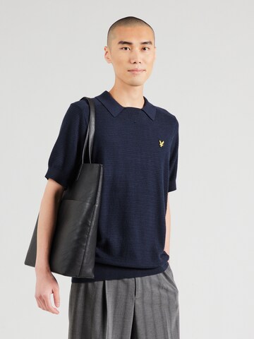 Lyle & Scott - Jersey en azul: frente