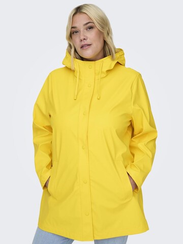 ONLY Carmakoma Performance Jacket 'ELLEN' in Yellow