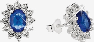 Lucardi Earrings in Silver: front