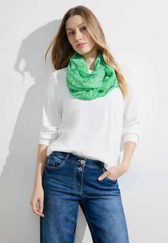 CECIL Tube Scarf in Green: front