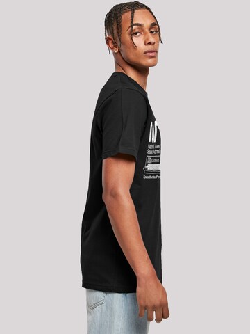 T-Shirt 'Nasa Classic Space Shuttle' F4NT4STIC en noir
