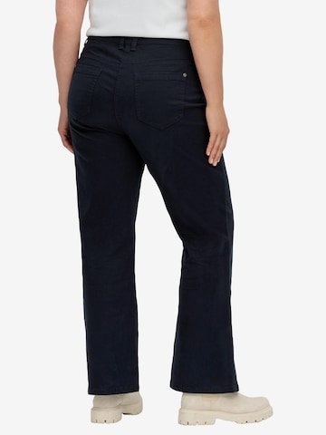 SHEEGO Bootcut Hose in Blau