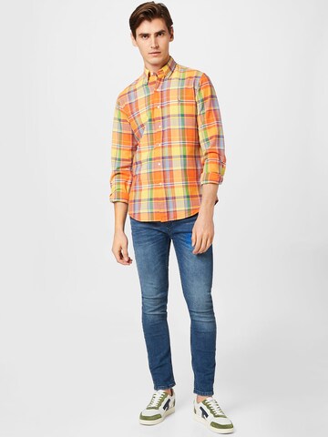 Polo Ralph Lauren Regular fit Button Up Shirt in Orange