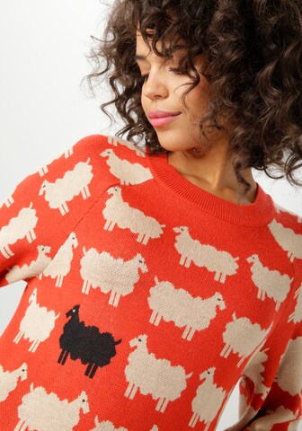 Aniston CASUAL Pullover in Rot