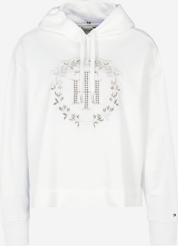 Sweat-shirt TOMMY HILFIGER en blanc : devant