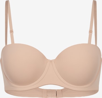 Balconnet Soutien-gorge C&City en beige : devant