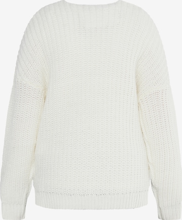 usha WHITE LABEL Sweater 'Teylon' in White
