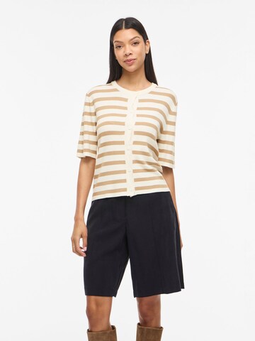 VILA Cardigan 'VIZicha' i beige: forside