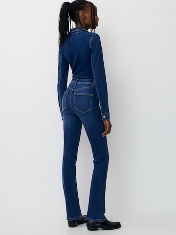 Pull&Bear Jumpsuit in Blau