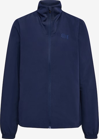 Hummel Training Jacket in Blue: front