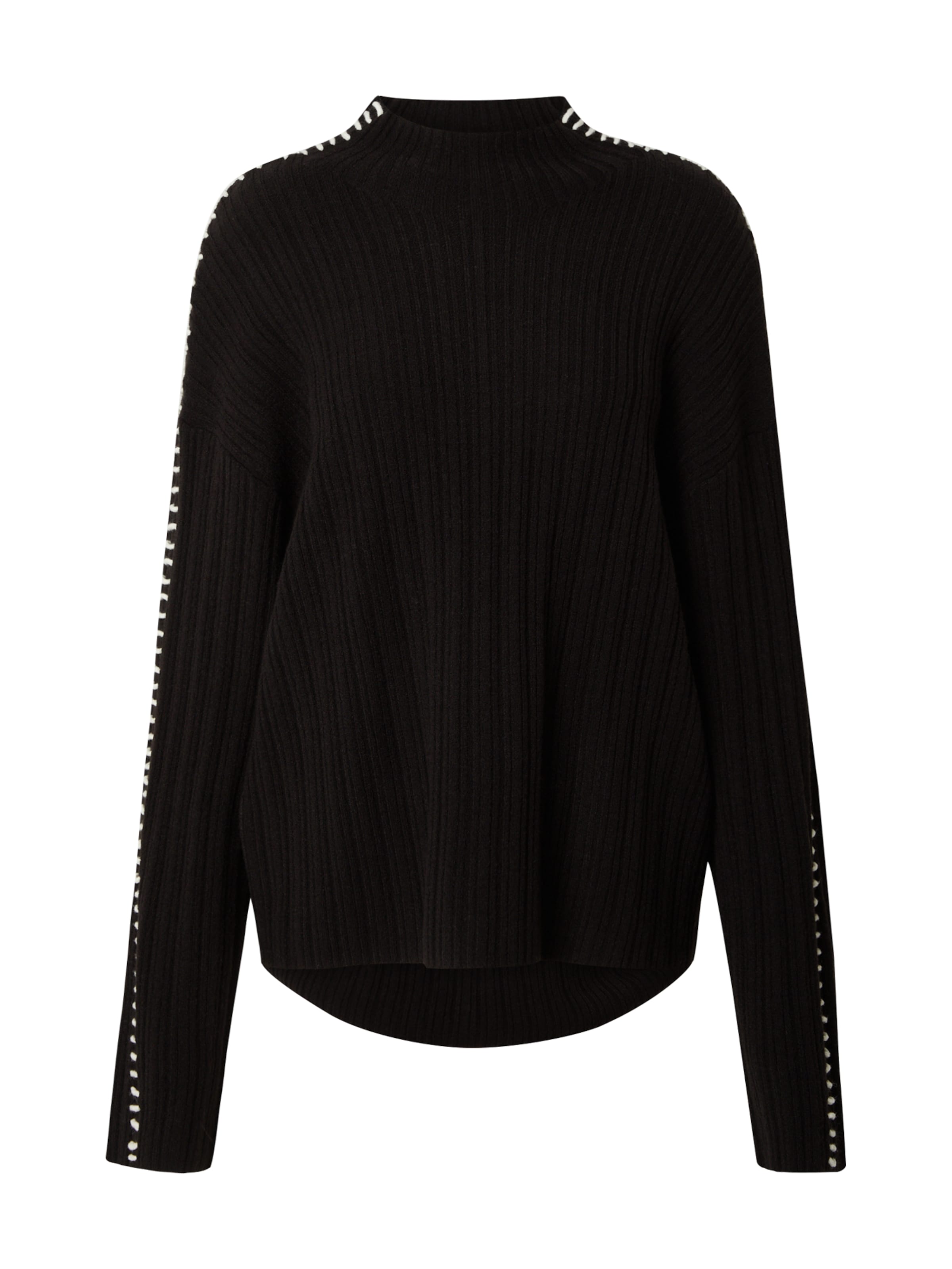 LeGer by Lena Gercke Πουλόβερ 'Ronja' σε μαύρο: μπροστά