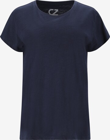 Cruz Functioneel shirt 'Liona' in Blauw: voorkant